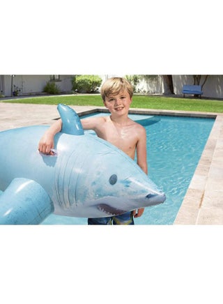 Inflatable Realistic Shark Ride On Float 41405_20 183x102cm - view 5