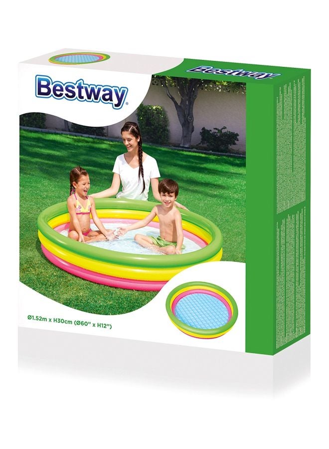 Bestway 3-Ring Summer Inflatable Pool 22121 40x10inch - Image 3