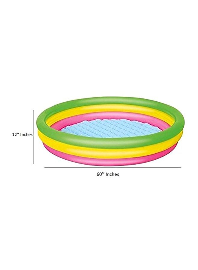 Bestway 3-Ring Summer Inflatable Pool 22121 40x10inch - Image 2