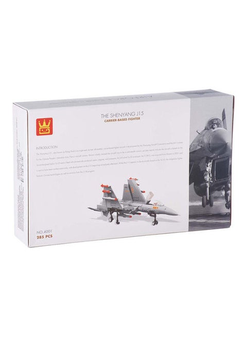 281 Pieces J15 Flying Shark Carrier Based Fighter