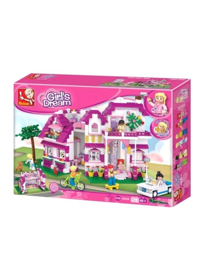 Sluban M38-B0536 726-Piece Seaside Villa Building Block Set M38-B0536 Durable And Best Gift 6+ Years - Image 2