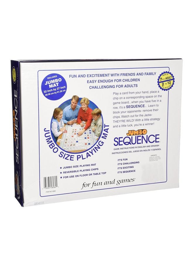 Jax Jumbo Sequence Board Game  - Image 5