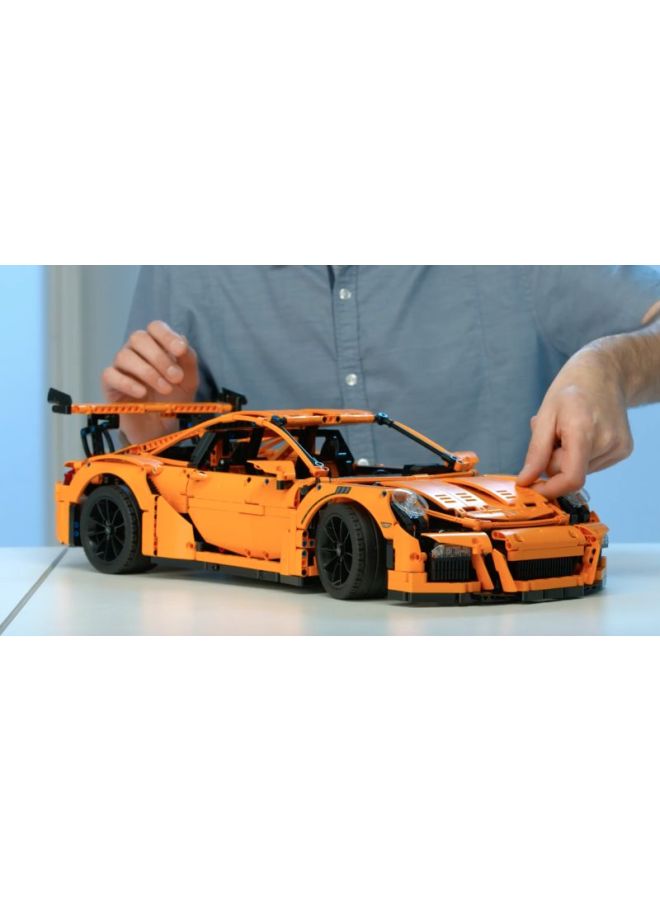 LEGO 2704-Piece Porsche 911 GT3 RS Building Kit 42056 6x22x9inch - Image 5