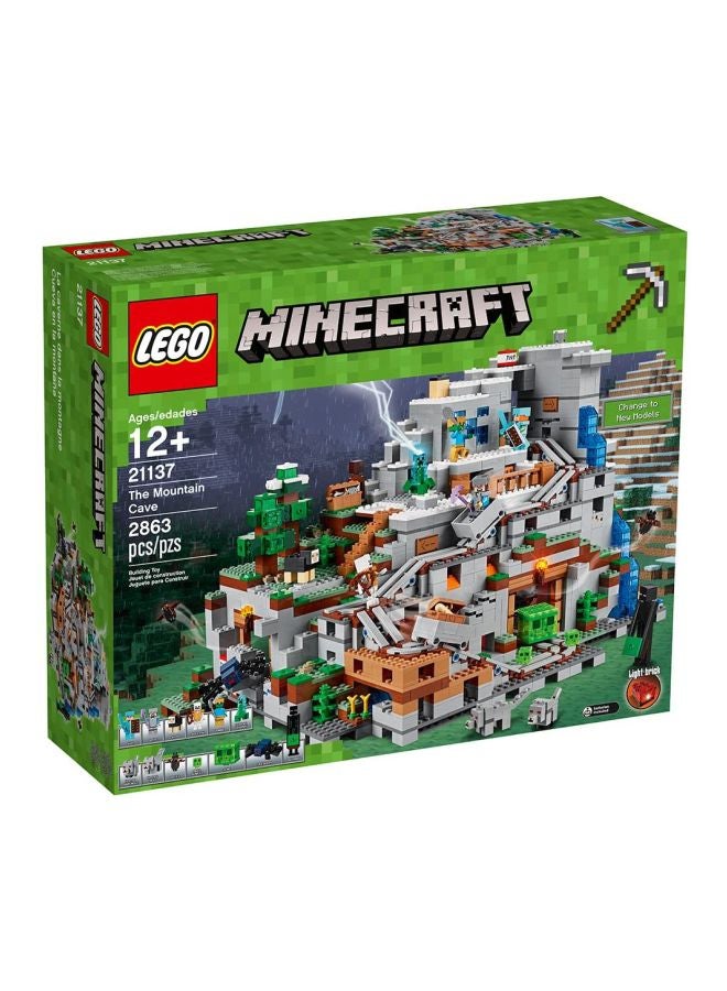 LEGO - 21137 2863-Piece The Mountain Cave Building Set 21137 2863 12+ Years - Image 1