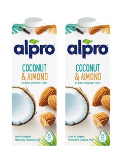 Alpro Coconut Almond 1Liters Pack of 2 