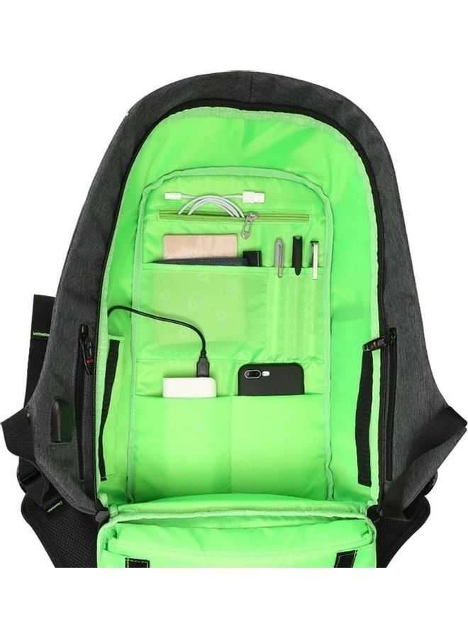Swiss Gear 15.6 inch  Waterproof Anti-Theft Laptop Backpack Bag for Laptops Blue - Image 2
