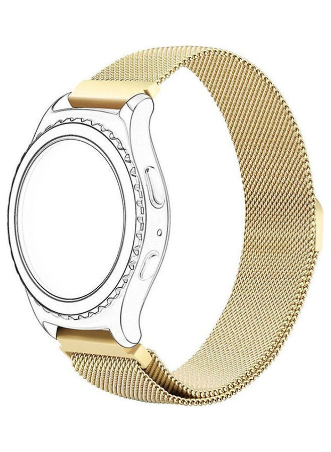 Bikson Milanese Loop Strap Wrist Band For Smart Watch Huawei GT2 / GT - Champagne Gold 46mm Champagne-Gold