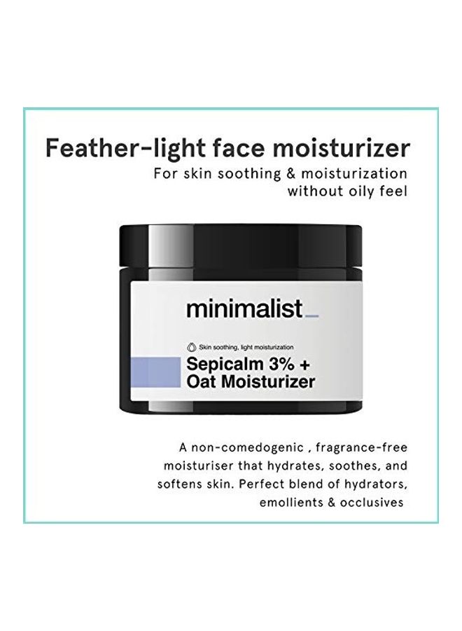 MINIMALIST - 3% Face Moisturizer for Oily 50ml - Image 1