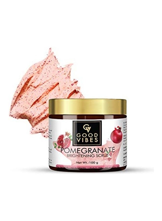 Good Vibes - Pomegranate Brightening Scrub 100grams - Image 1