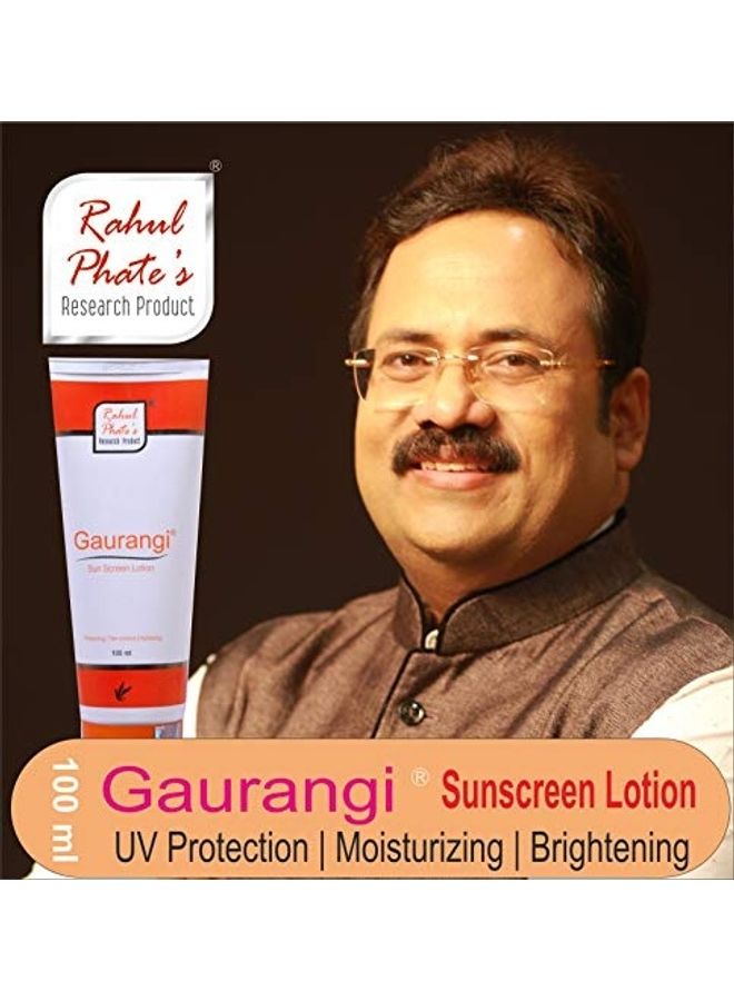 Rahul Phate's Research Product Gaurangi Sunscreen Lotion 100ml  - Image 4