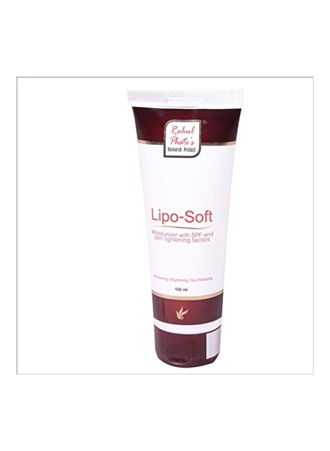 Rahul Phate's Research Product - Liposoft Moisturiser with SPF and Skin lightening Factor 100ml - Image 1