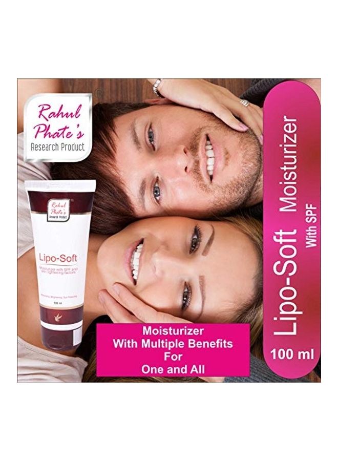 Rahul Phate's Research Product - Liposoft Moisturiser with SPF and Skin lightening Factor 100ml - Image 1
