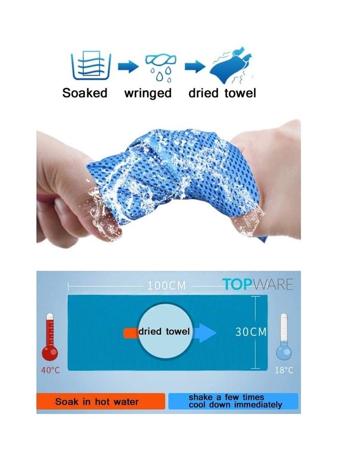 topware - Instant Cooling Towel 100 X 30cm - Image 1