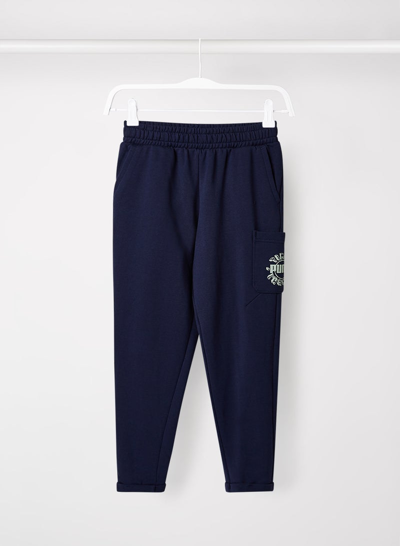 PUMA Kids/Teen T4C Sweatpants Peacoat  - Image 1
