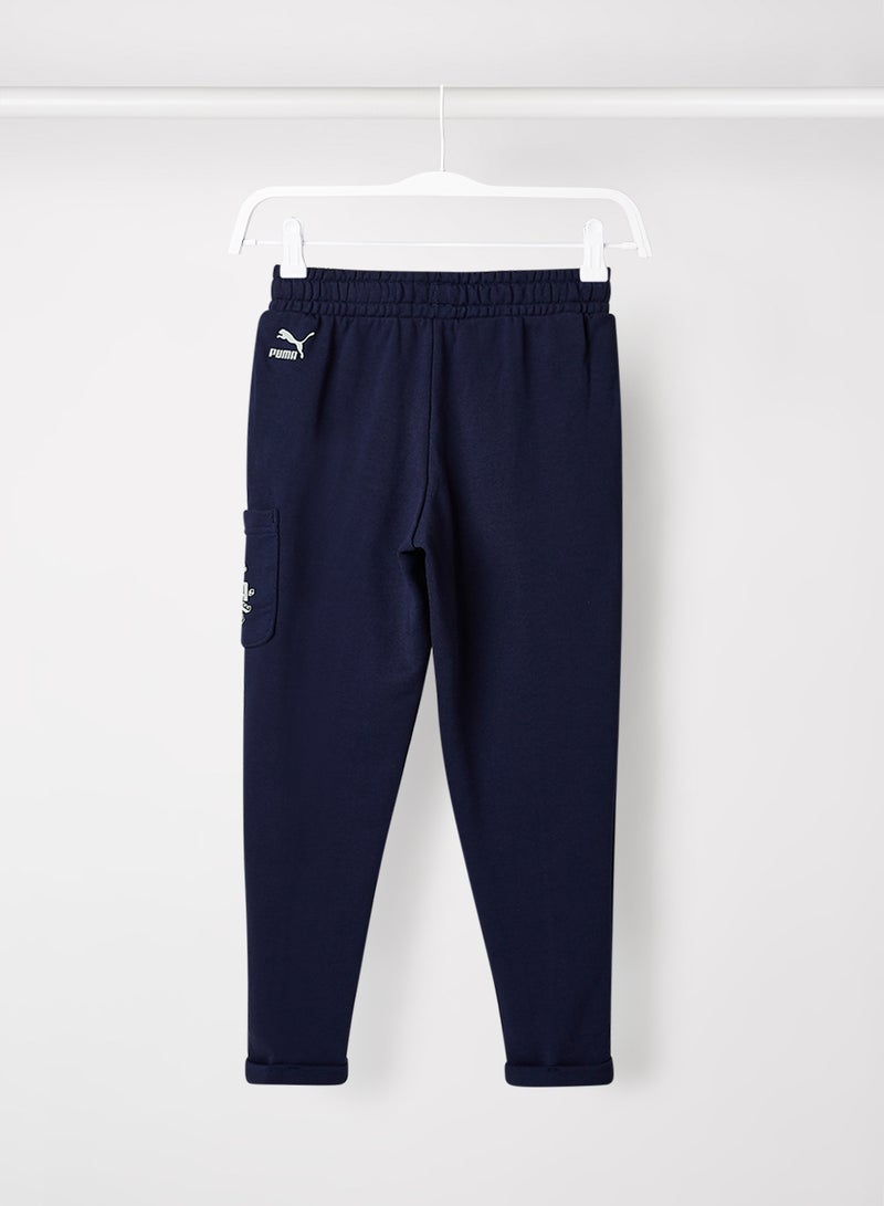 PUMA Kids/Teen T4C Sweatpants Peacoat  - Image 2