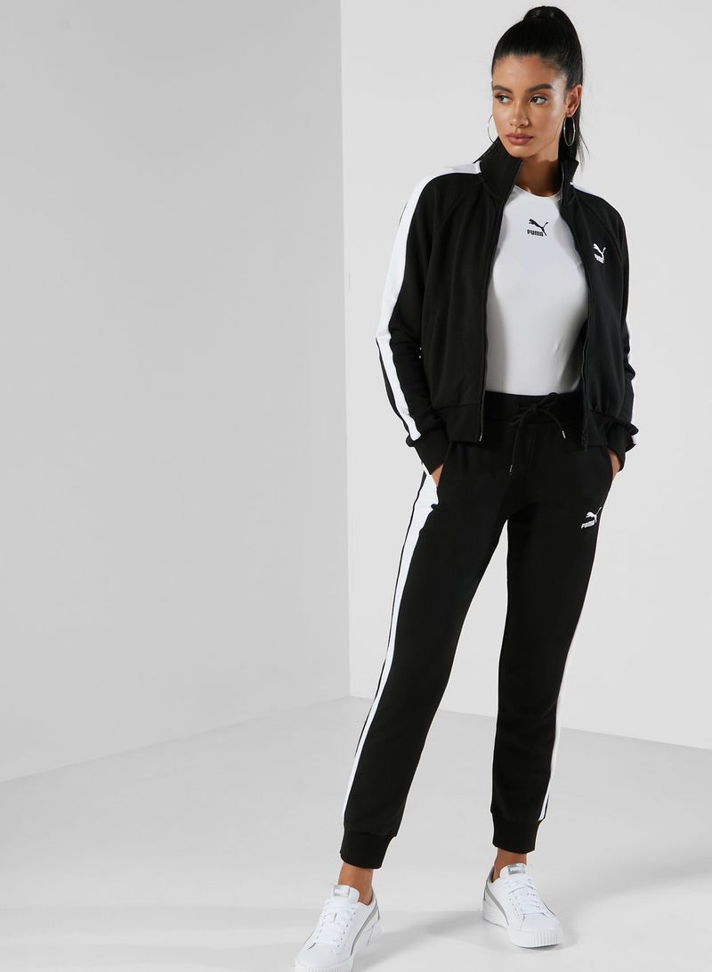 PUMA - Iconic T7 Track Pants Black - Image 1