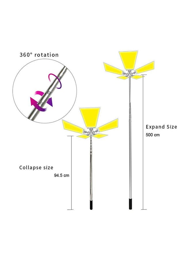 360 لايت عمود انارة للتخييم يعمل بجهاز تحكم عن بعد 5متر - Image 3