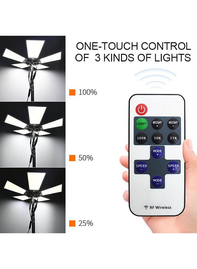 360 لايت عمود انارة للتخييم يعمل بجهاز تحكم عن بعد 5متر - Image 5