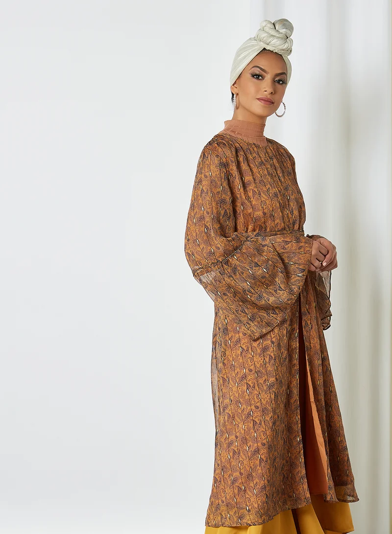 KASHKHA All-Over Print Kimono