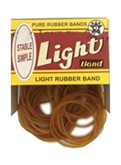 Light 3-Pack Rubber Band Yellow  - Image 2