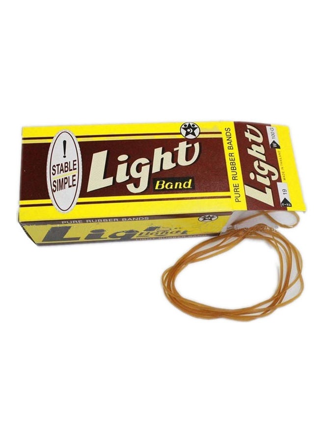 Light 2-Pack Rubber Band Yellow  - Image 3