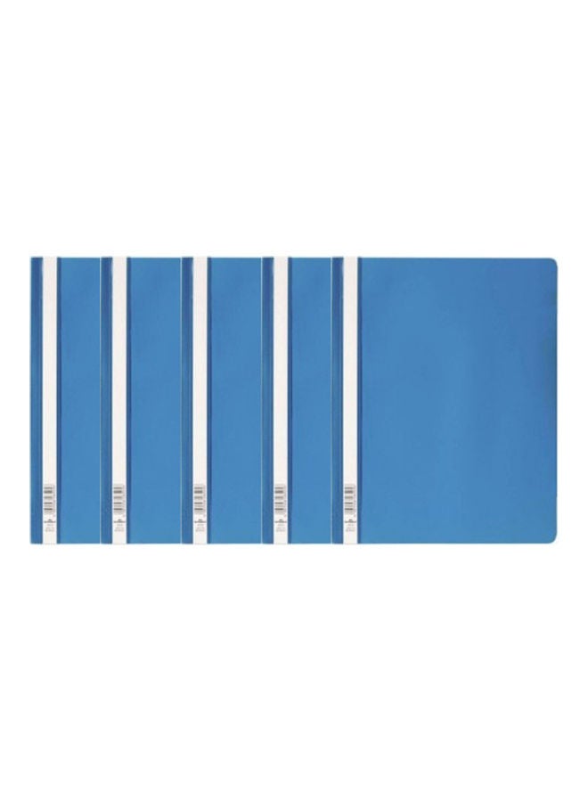 Durable 5-Piece File Folder Blue  - Image 1