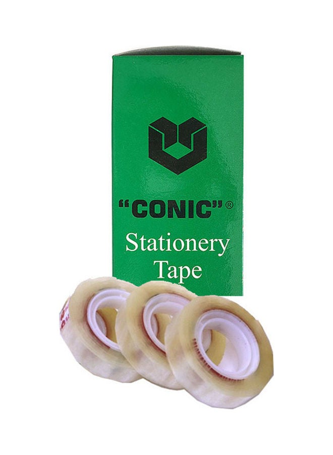 Delight 3-Piece Transparent Tape Clear - Image 2