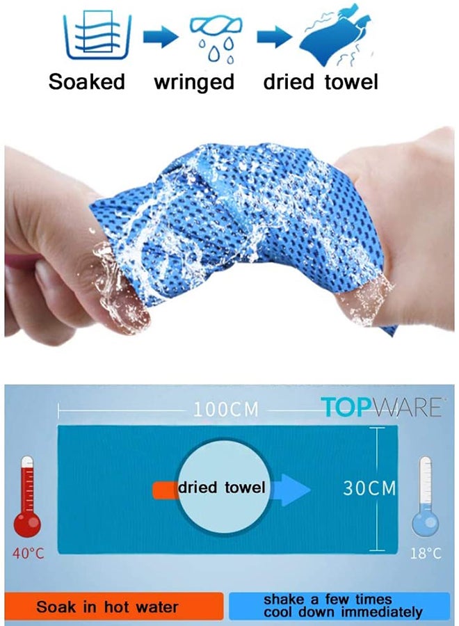 topware - Instant Cooling Towel 100 X 30cm - Image 1