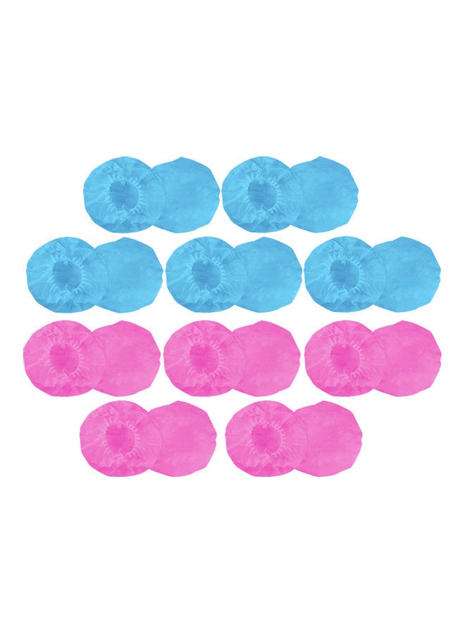 A TO Z 20 Pieces Disposable Ear Pads  Pack of 2 Multicolour  - Image 1