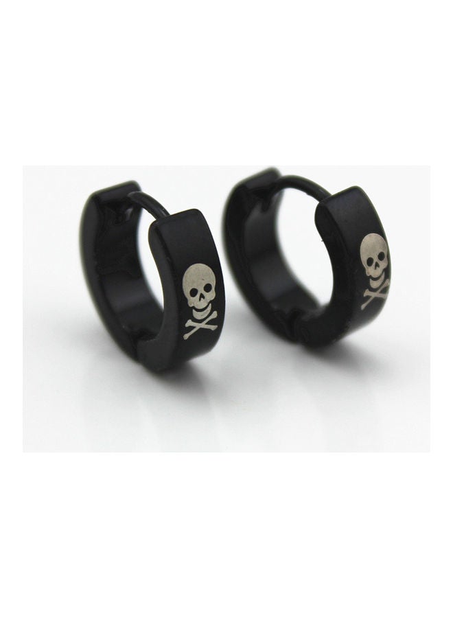 JOLLY - Stainless Steel Skull Pattern Earing - Image 1