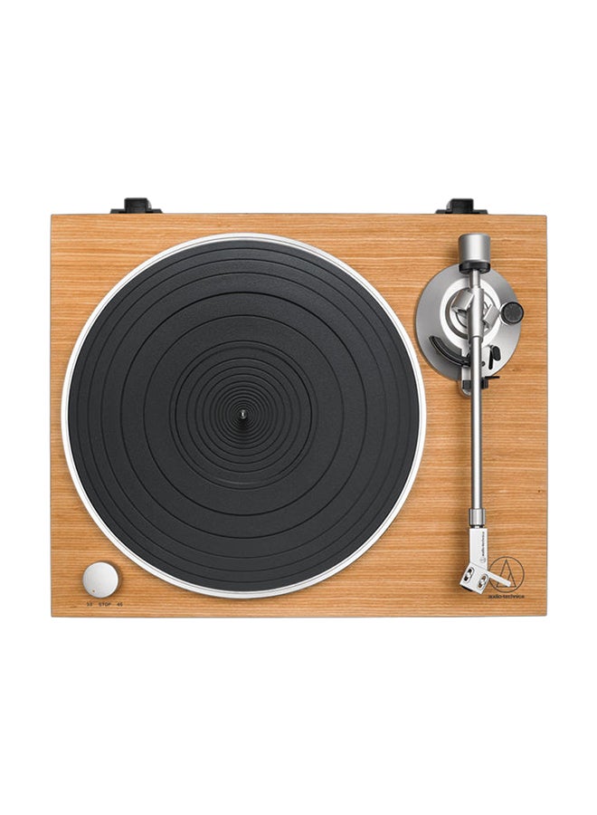 audio-technica Fully Manual Belt-Drive Turntable AT-LPW30TK Black/Brown  - Image 2