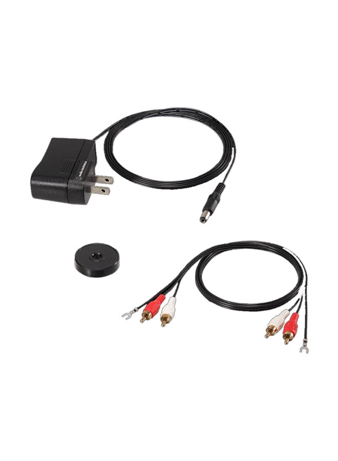 audio-technica Fully Manual Belt-Drive Turntable AT-LPW30TK Black/Brown  - Image 3