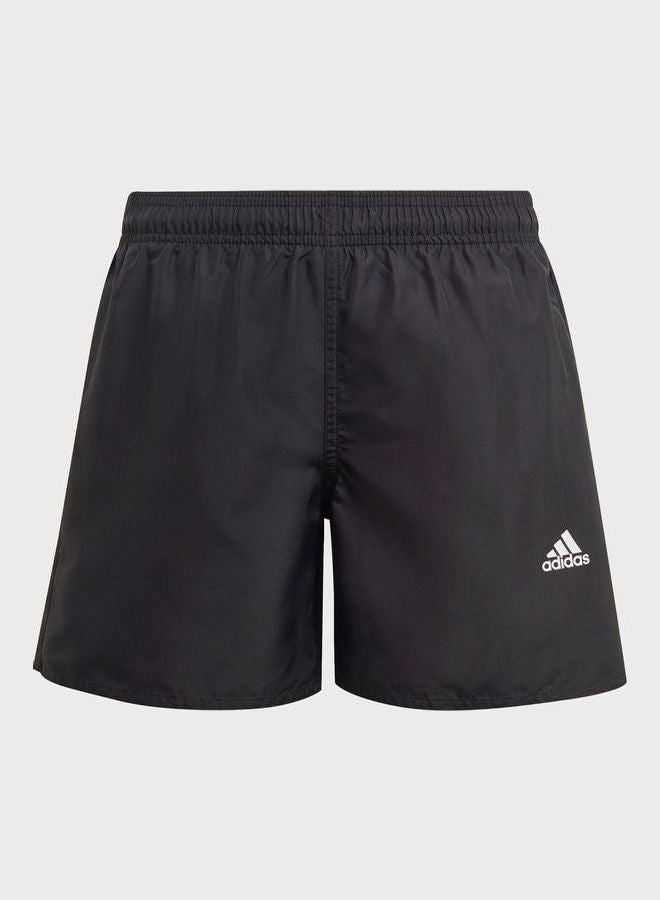 Adidas Youth Badge Of Sports Shorts Black  - Image 1