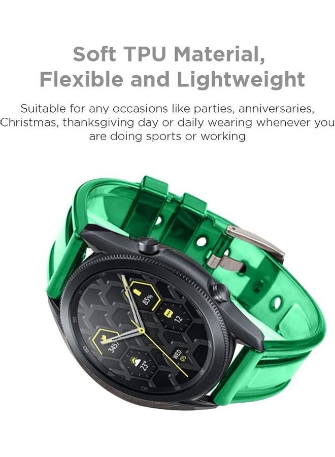 Remson Transparent Silicone Tpu Strap Band Green - Image 3