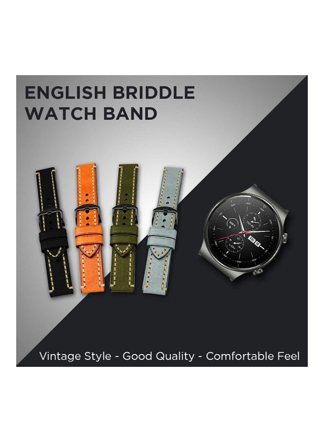 Remson Leather Waxing Oil Strap Band Black - Image 5