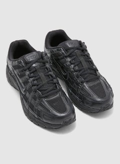 P-6000 Lace Up Trainer Shoes Black - v1612948538/N44202456V_3