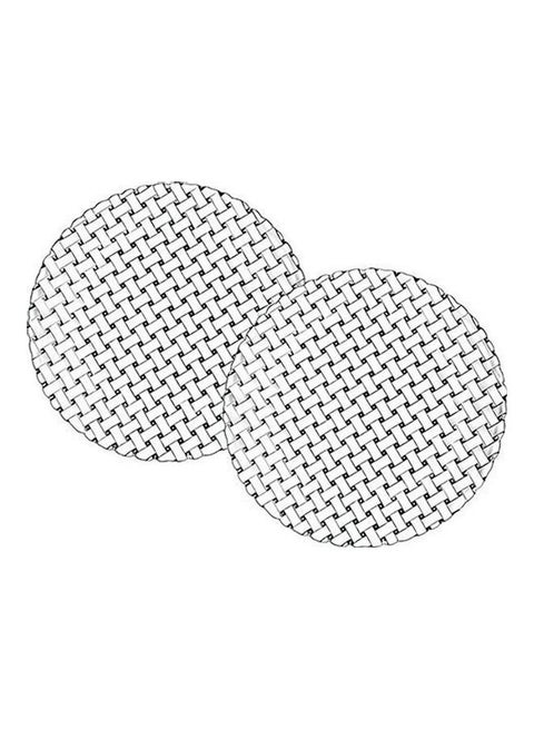 Glass Plates Warm Marble 32.0cm