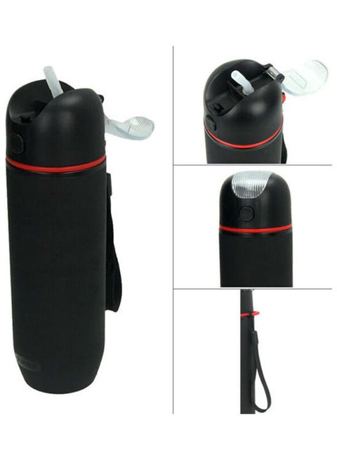 Car Thermos Bottle Black 7.5 x 24 x 7.5cm