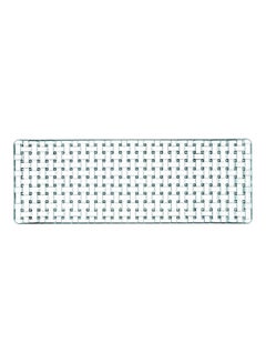 Crystal Rectangular Flat Plate Clear 42cm