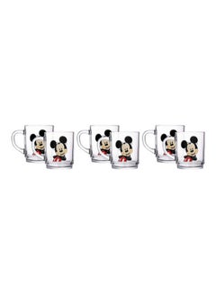 Luminarc Disney Mickey Drinkware Set Of 6 25CL Multicolour 