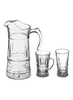 13-Piece Cup Set With Jug 1.6Lx29CLx16CL Clear - v1612948964/N44296915A_1