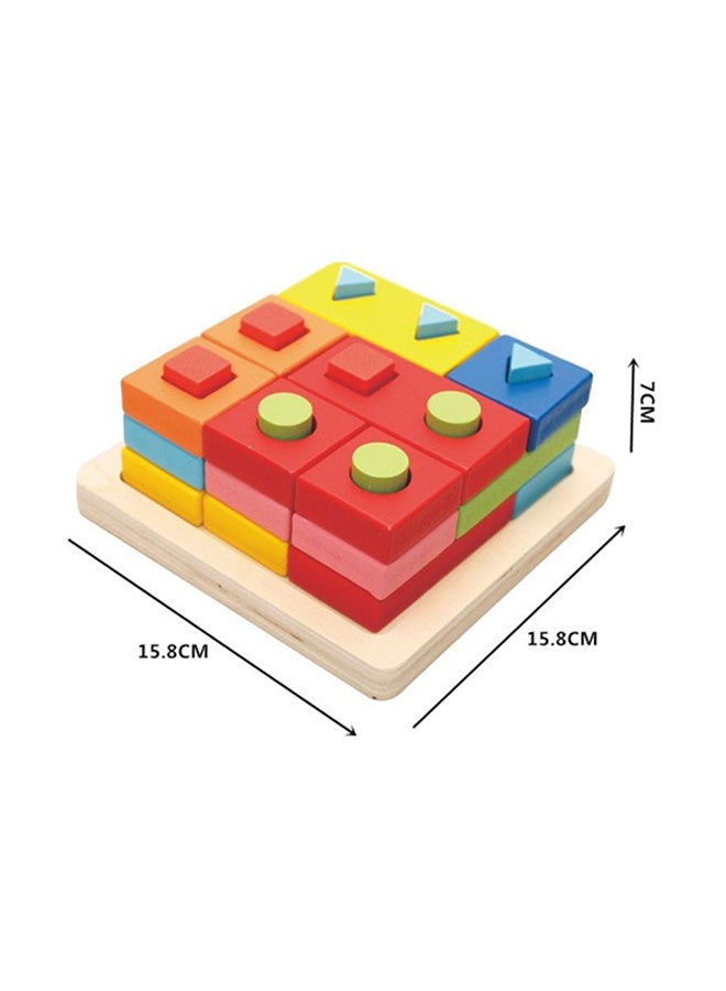 الأسطورة لعبة تركيبية لمطابقة الأشكال 15.8x15.8x7سم - Image 2