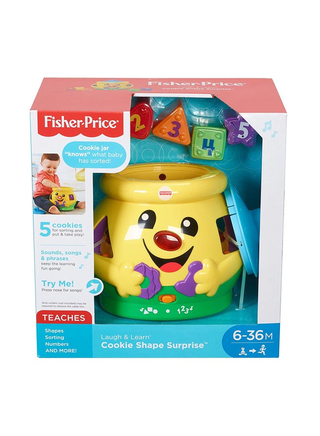 Fisher-Price - Laugh And Learn Cookie Shape Surprise 17.5 x 27 x 28cm - Image 1