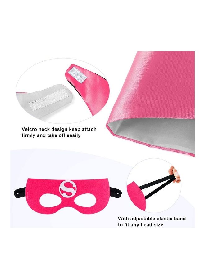 XiuWoo 4-Piece Dress up Superhero Costume one sizecm  - Image 5