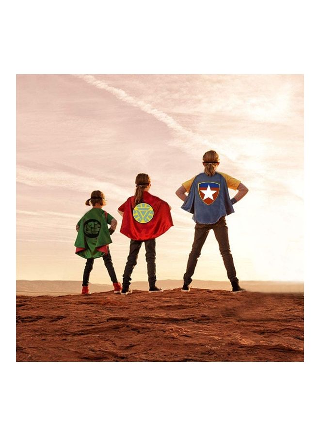 XiuWoo - 6-Piece Superhero Costumes For Kids one sizecm - Image 1