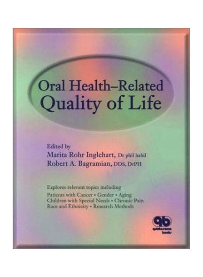 Oral Health-related Quality of Life Hardcover English by Inglehart.Bagramain - 2002 