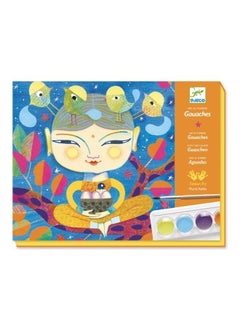 DJECO India Gouaches Set 29x23x4cm 