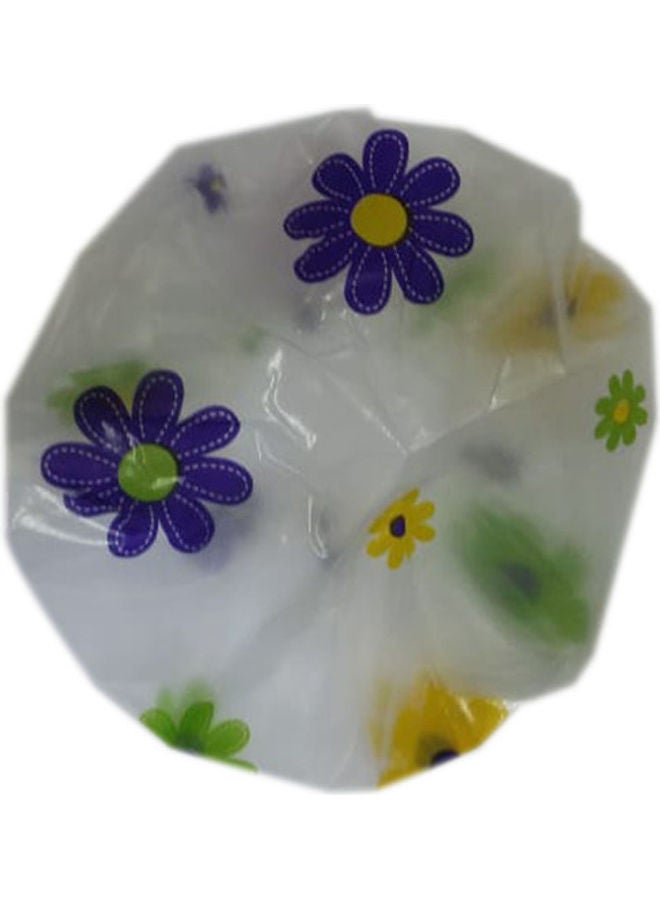 Eva Flowers Printed Shower Cap Multicolour 20 x 14cm - Image 3