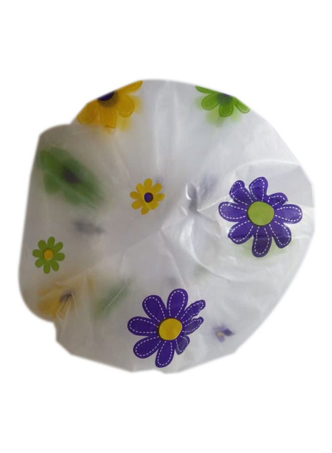 Eva Flowers Printed Shower Cap Multicolour 20 x 14cm - Image 2
