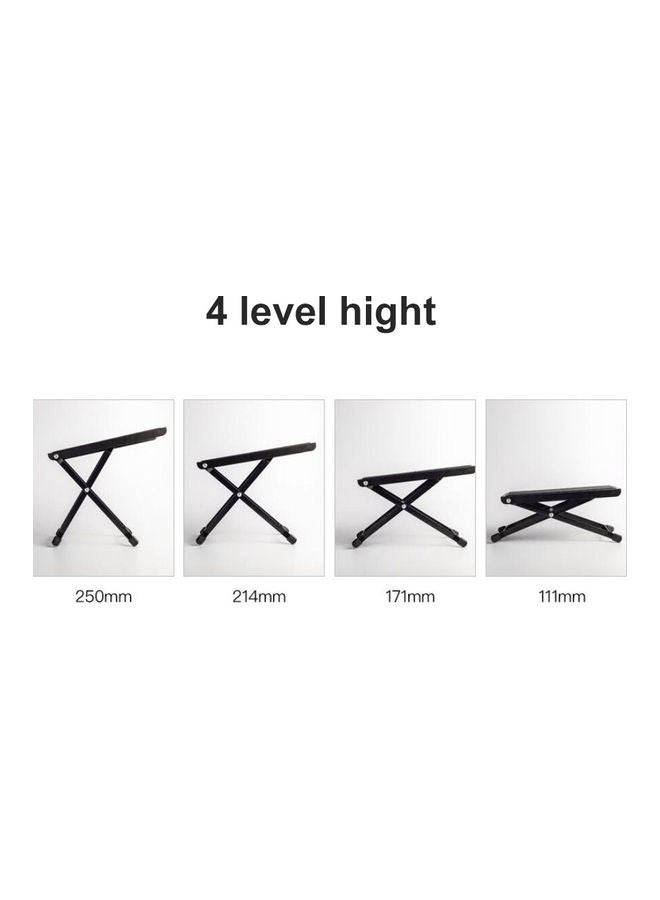 Foldable Metal Guitar Foot Rest Stool - Image 2